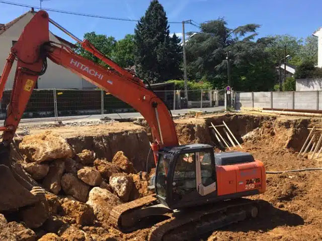 terrassement et fondation