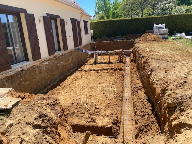 Terrassement vide sanitaire