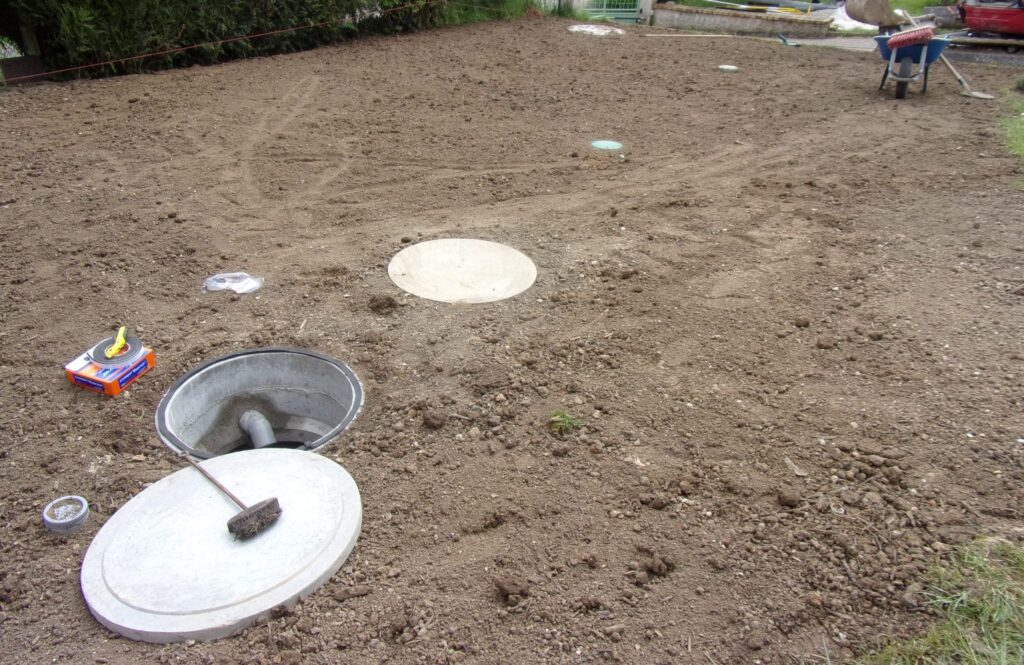 travaux d'assainissement