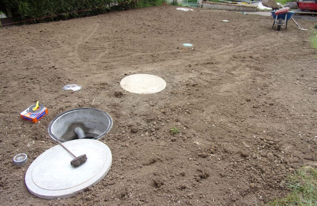 travaux d'assainissement