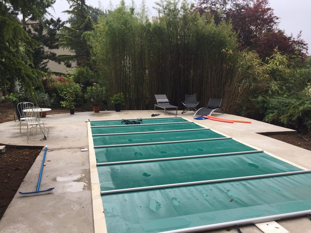 Création d'une terrasse en béton
