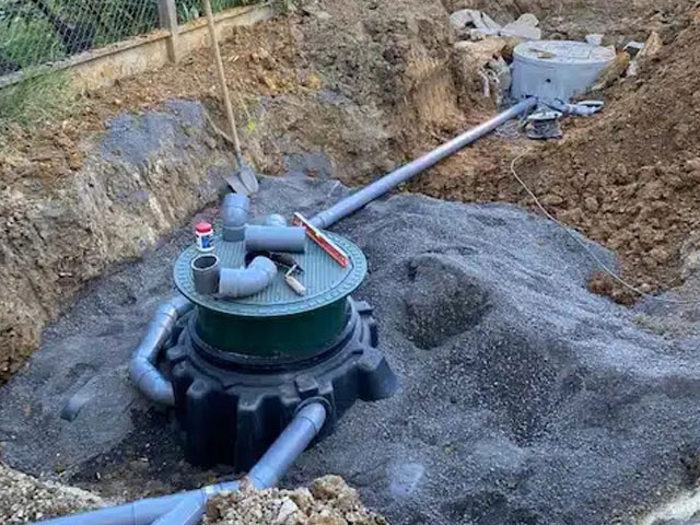 Installation d'un puisard en Ile de France par Terra-BTF