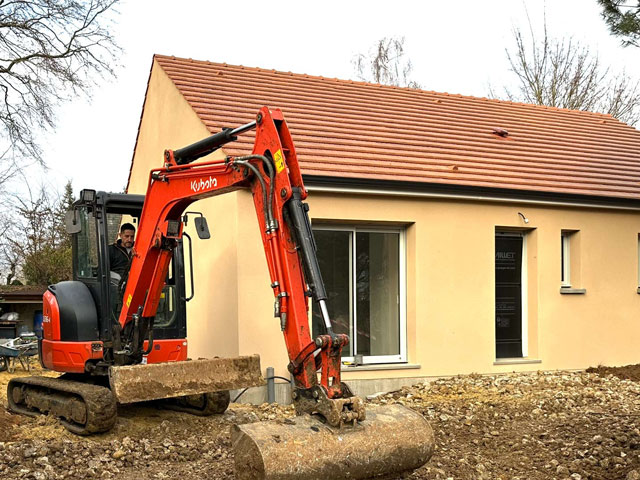 Terrassement pour assainissement